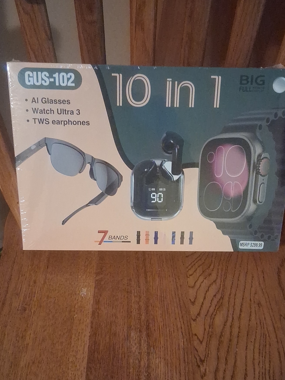 10-in-1 Electronics Wearable Set - Black